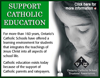 Support Catholic Education - Northeastern Catholic District School Board